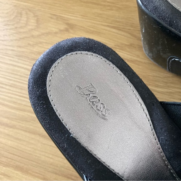 Bass Size 11 Black Dooley Cushion Mules - Picture 3 of 10